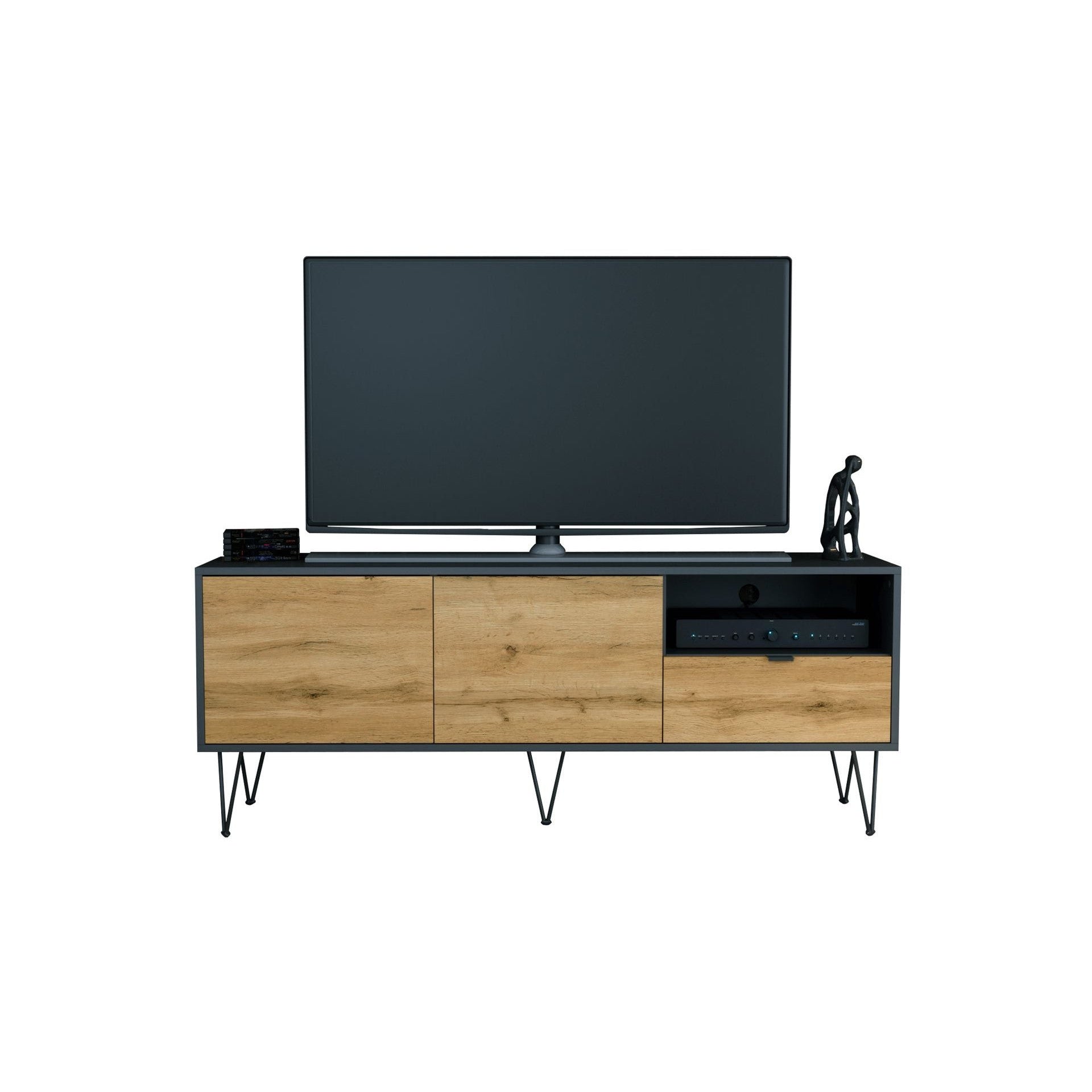 TV-Board Mirano Korpus Anthrazit matt