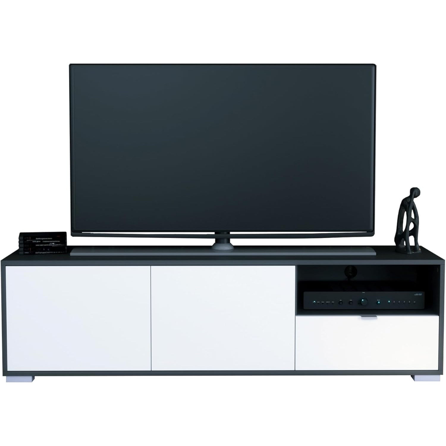 TV-Board Mirallo Korpus Anthrazit matt