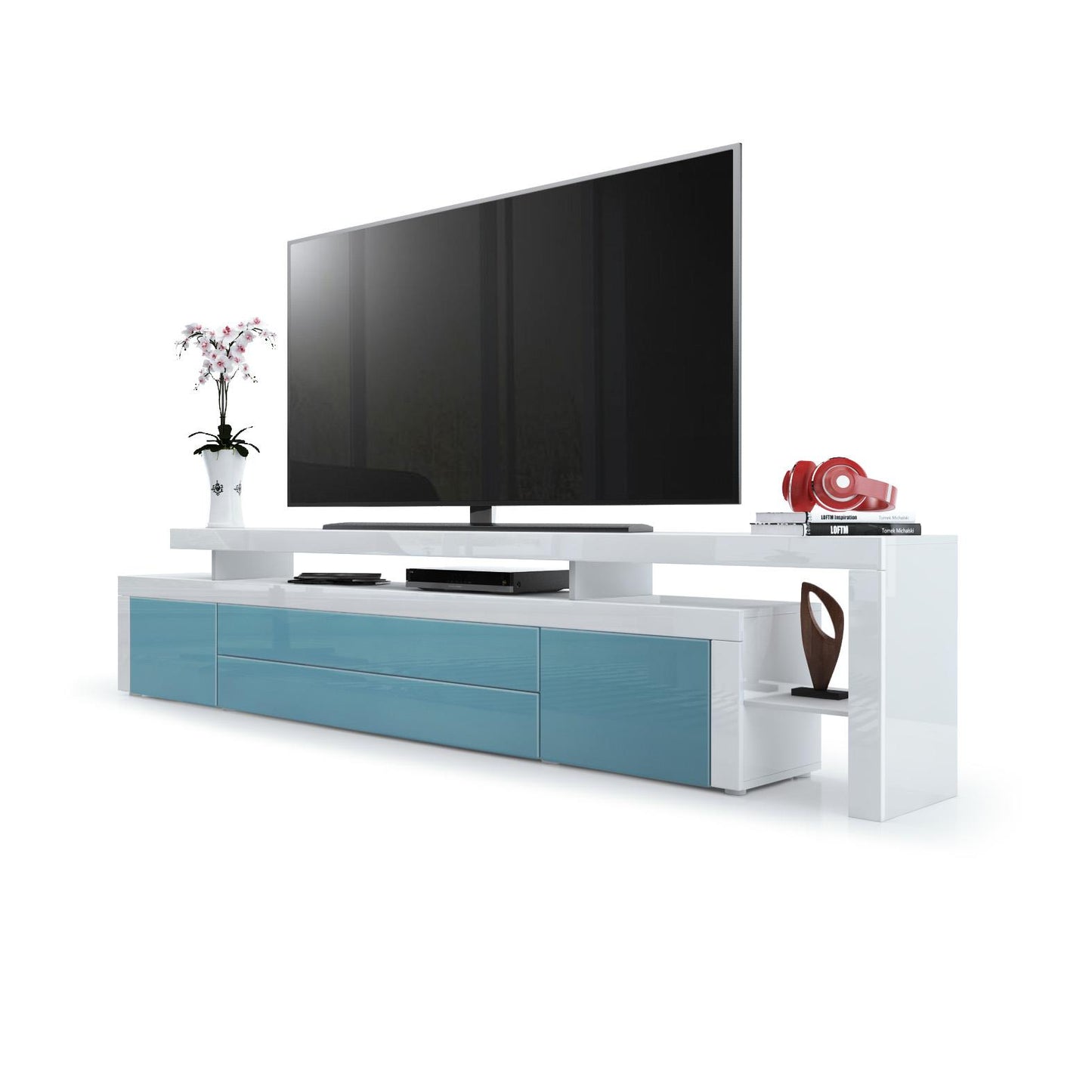 Plano TV Board Korpus Weiß