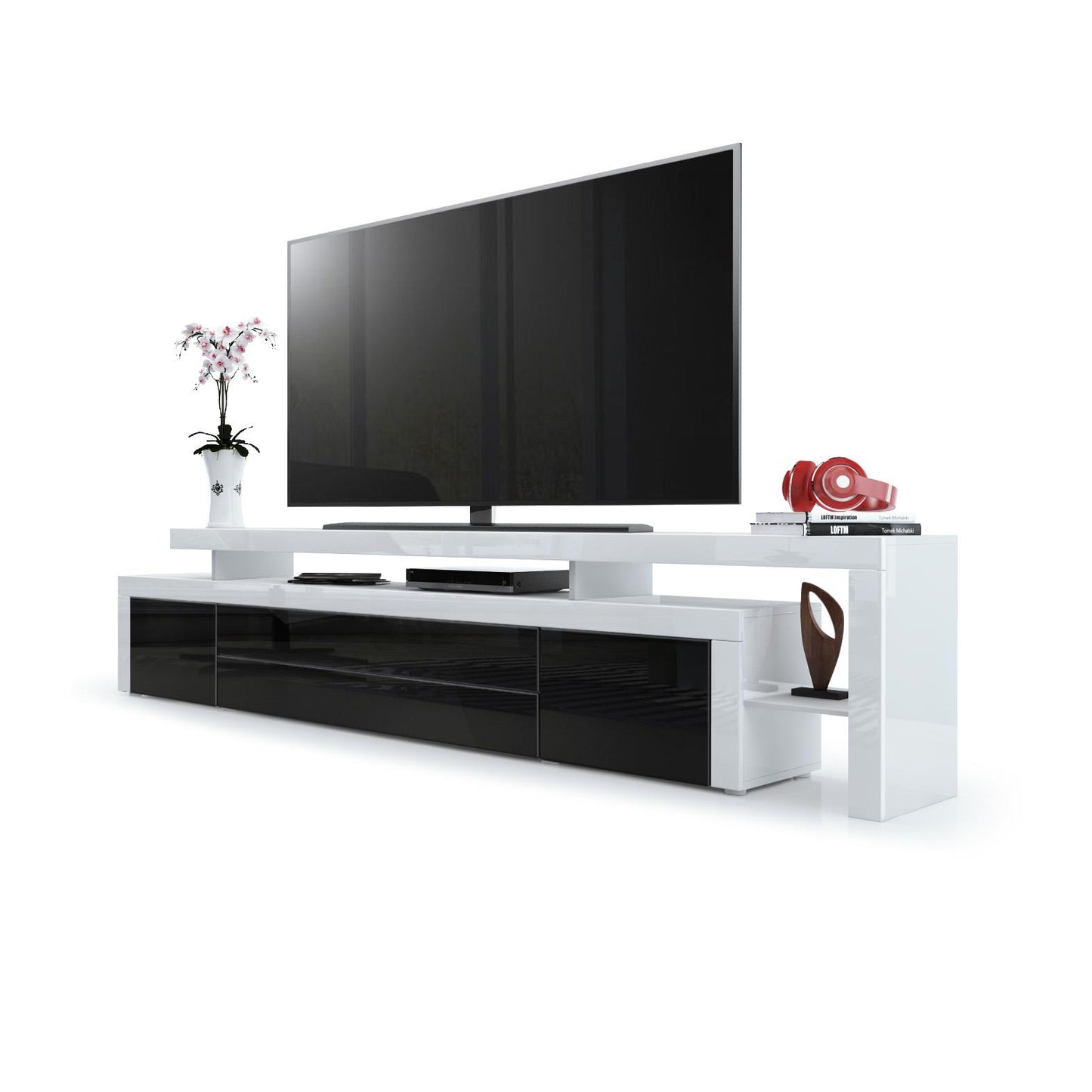 Plano TV Board Korpus Weiß