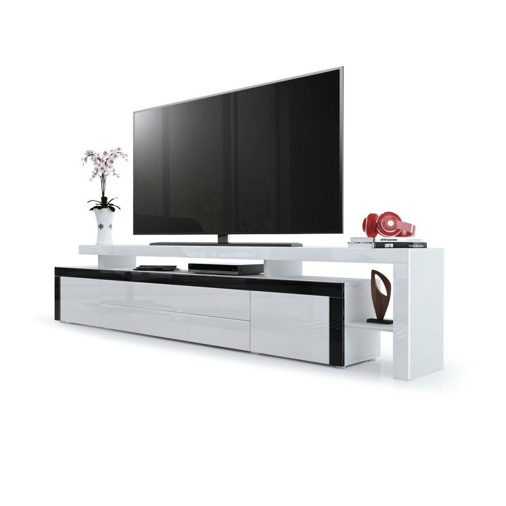 Plano TV Board Korpus Weiß matt