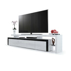 Plano TV Board Korpus Weiß matt