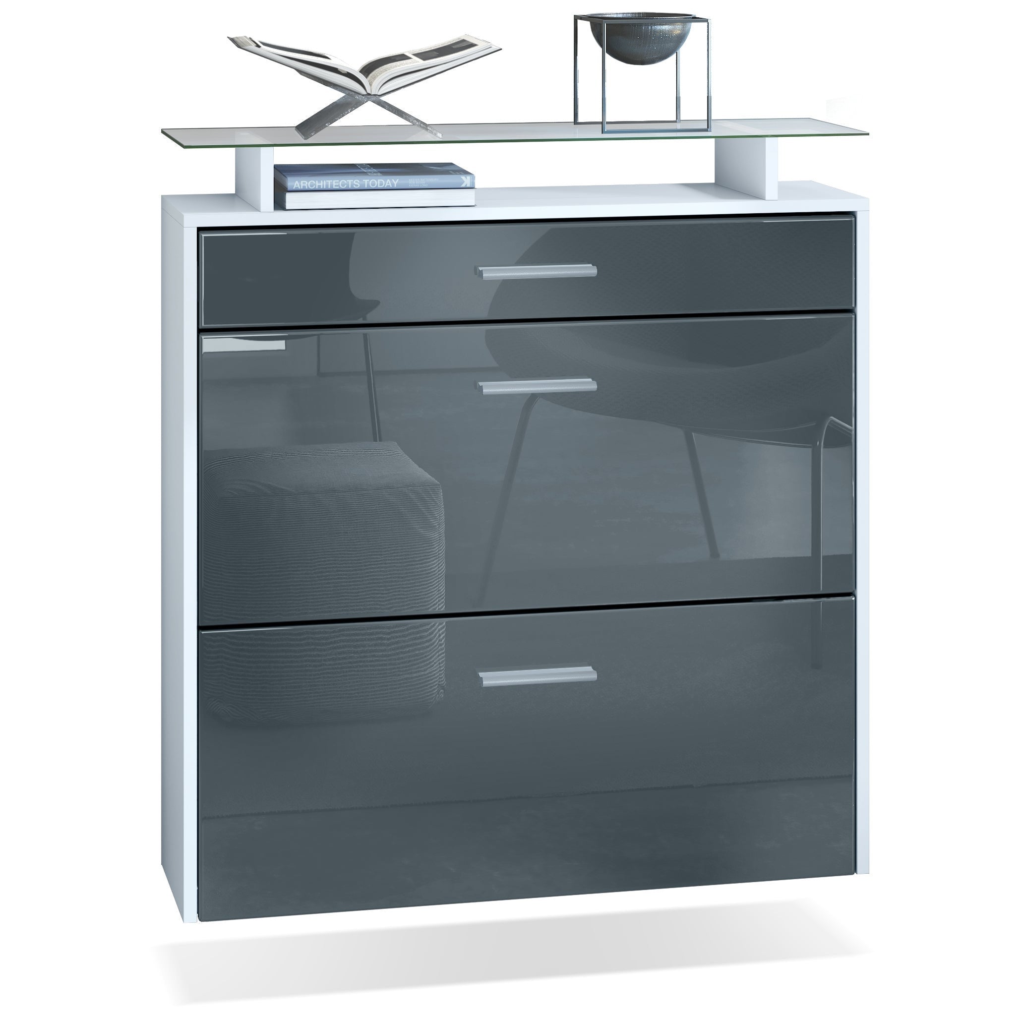 Ljusdal Schuhschrank Korpus Weiß