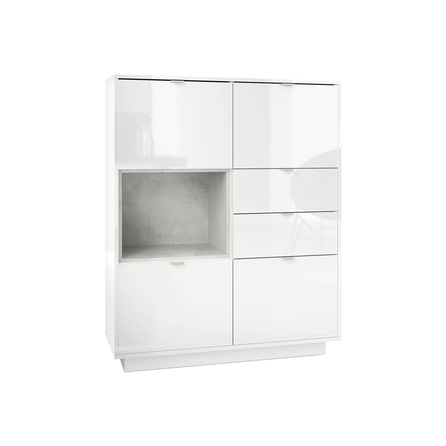 Skagen Highboard Korpus Weiß
