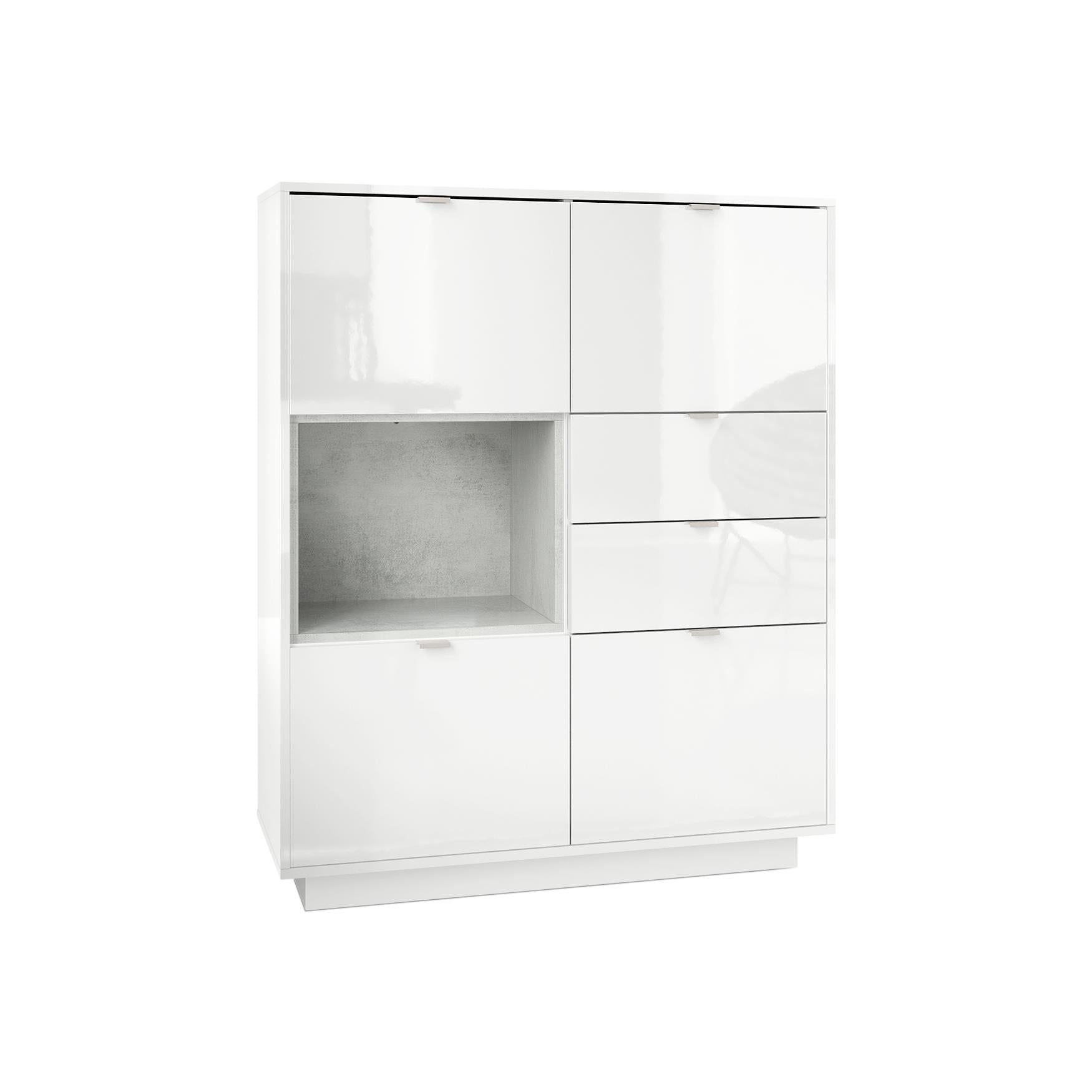 Skagen Highboard Korpus Weiß