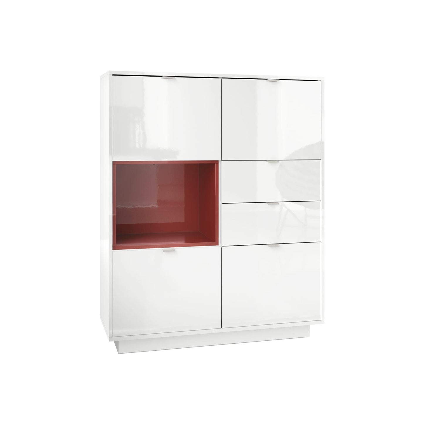 Skagen Highboard Korpus Weiß