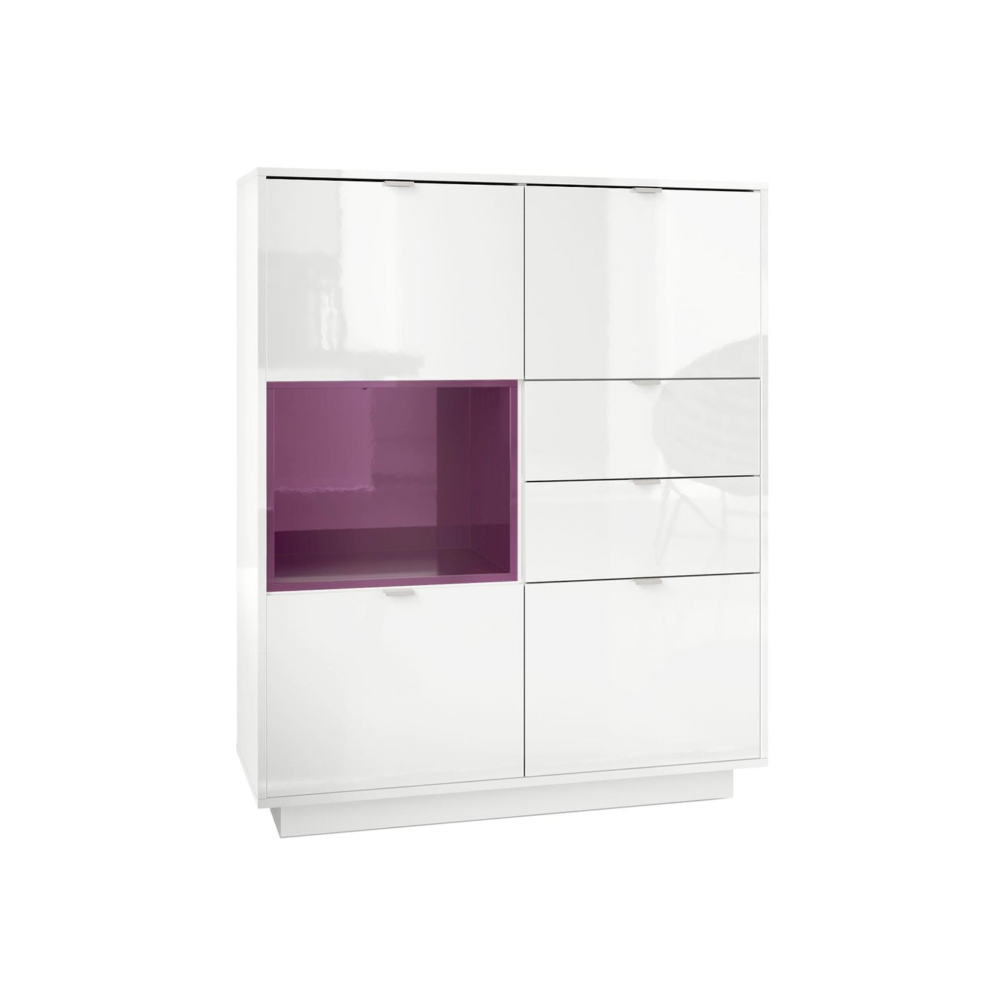 Skagen Highboard Korpus Weiß