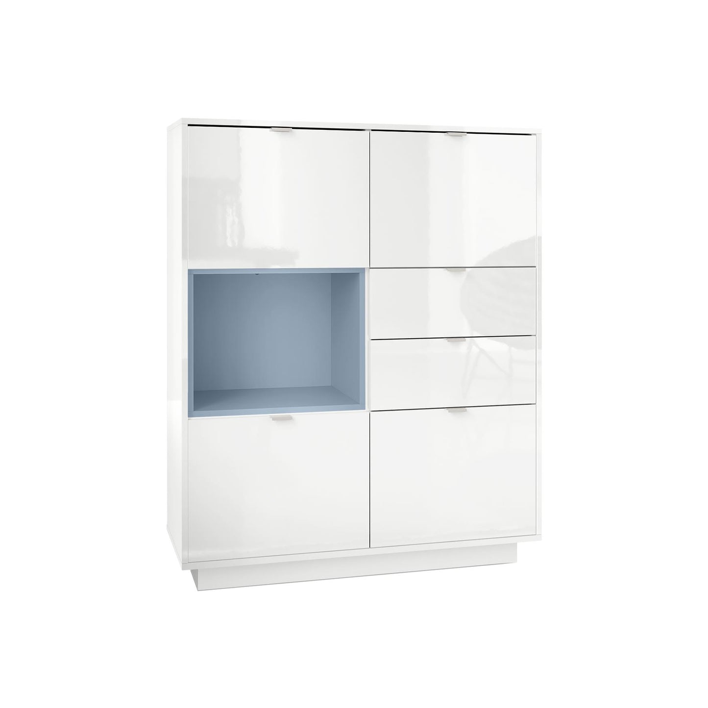 Skagen Highboard Korpus Weiß