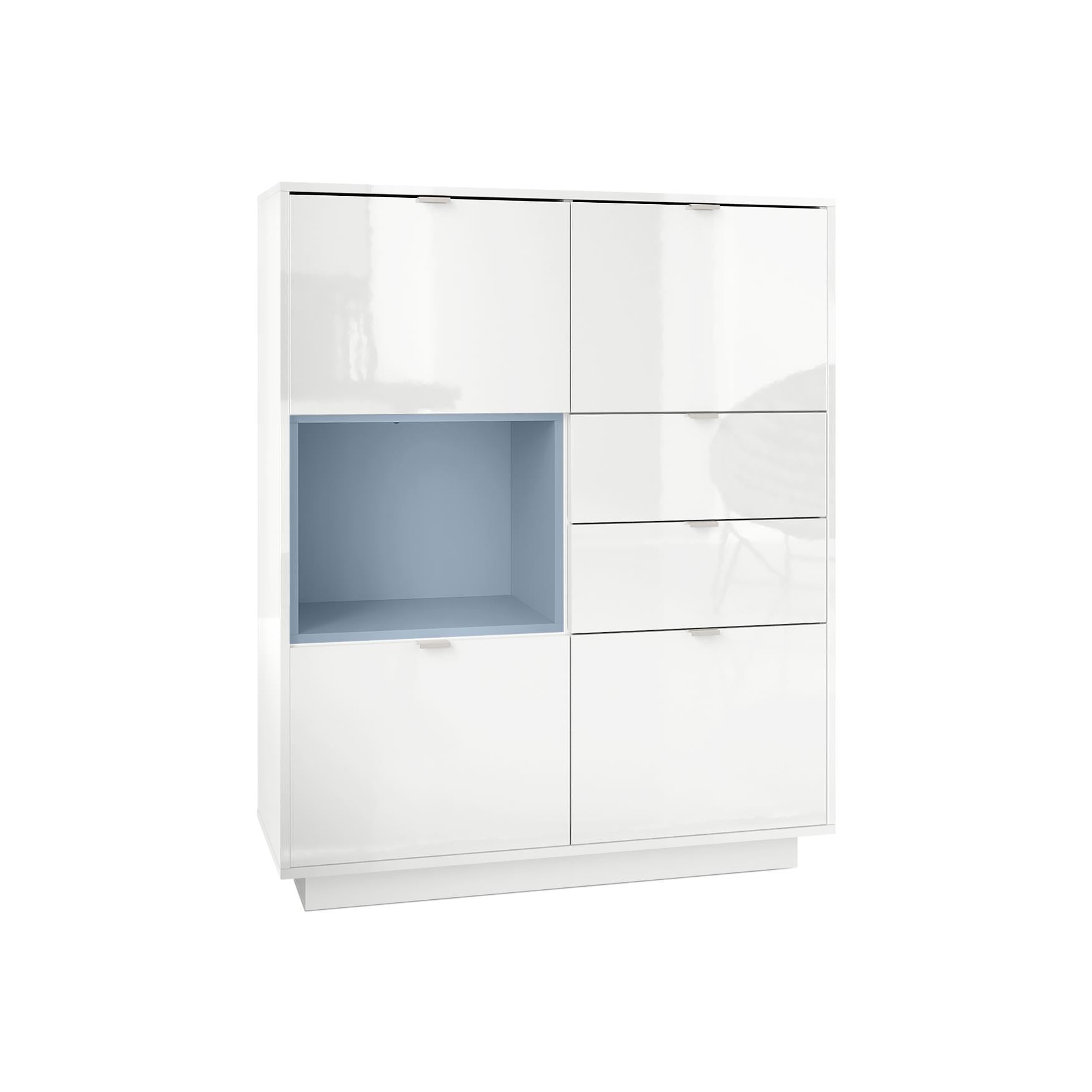 Skagen Highboard Korpus Weiß
