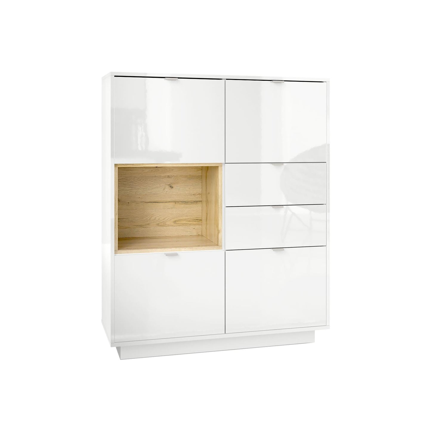 Skagen Highboard Korpus Weiß