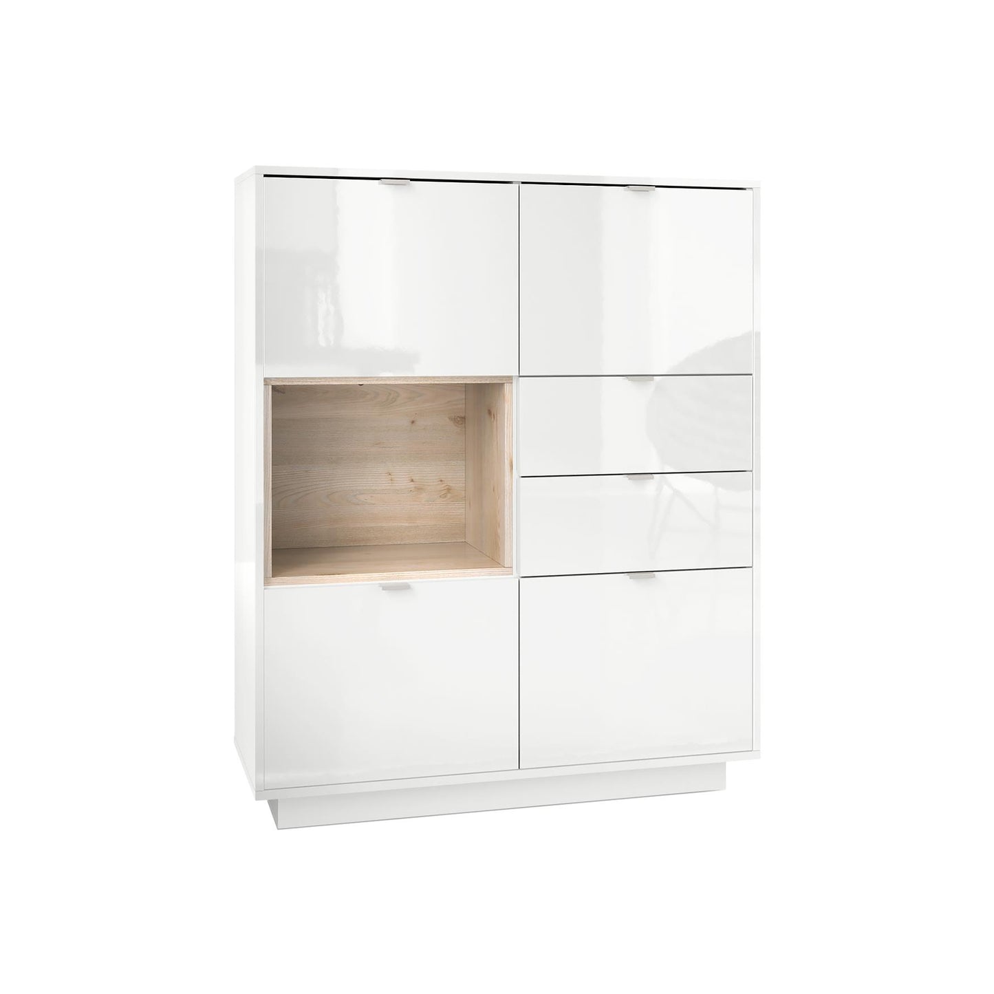 Skagen Highboard Korpus Weiß