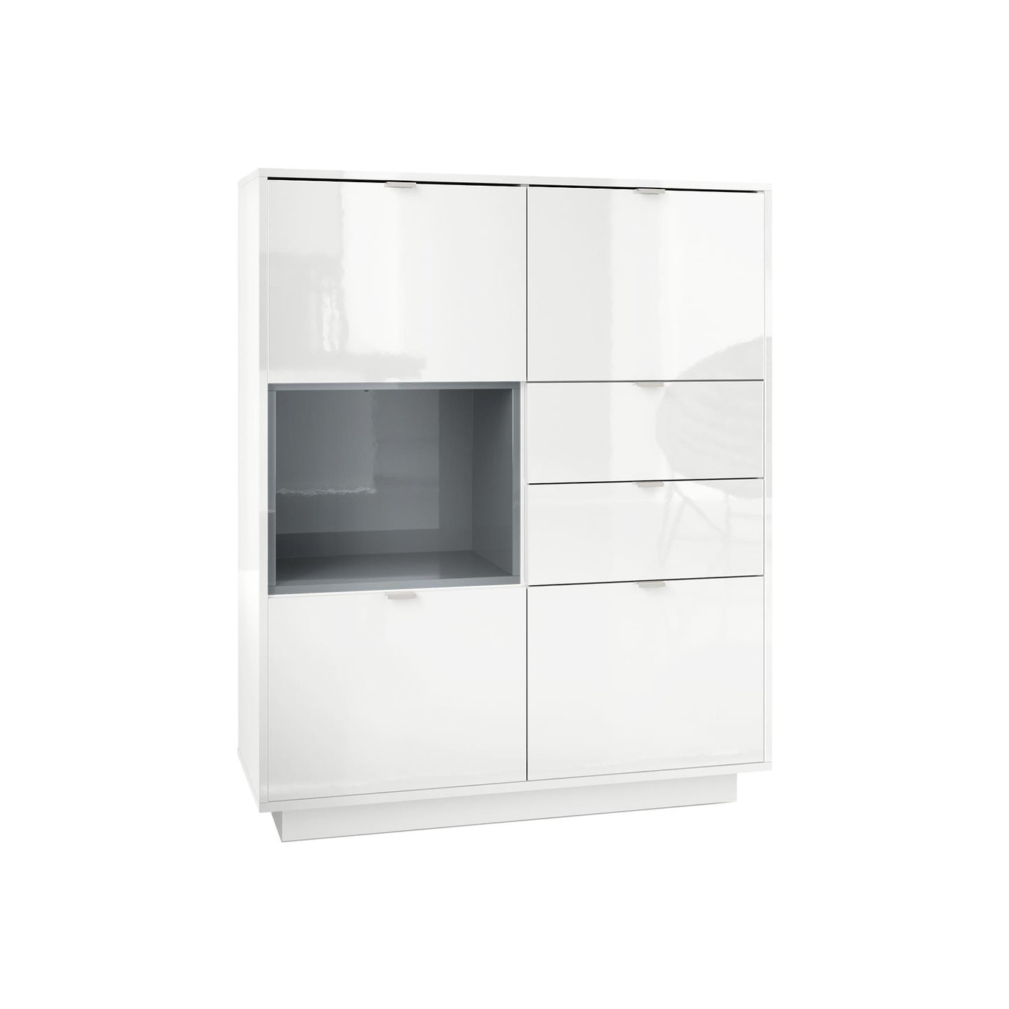 Skagen Highboard Korpus Weiß