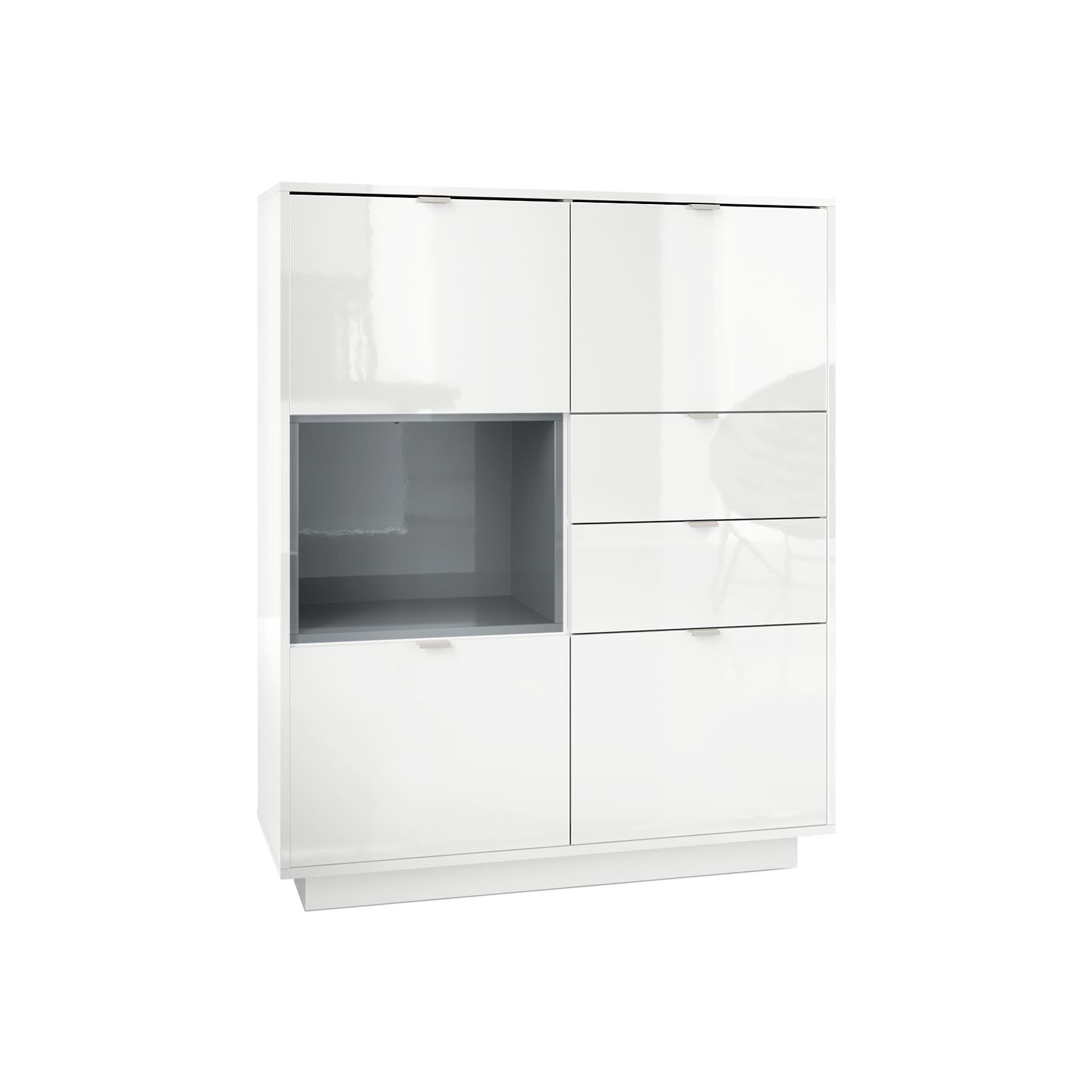 Skagen Highboard Korpus Weiß