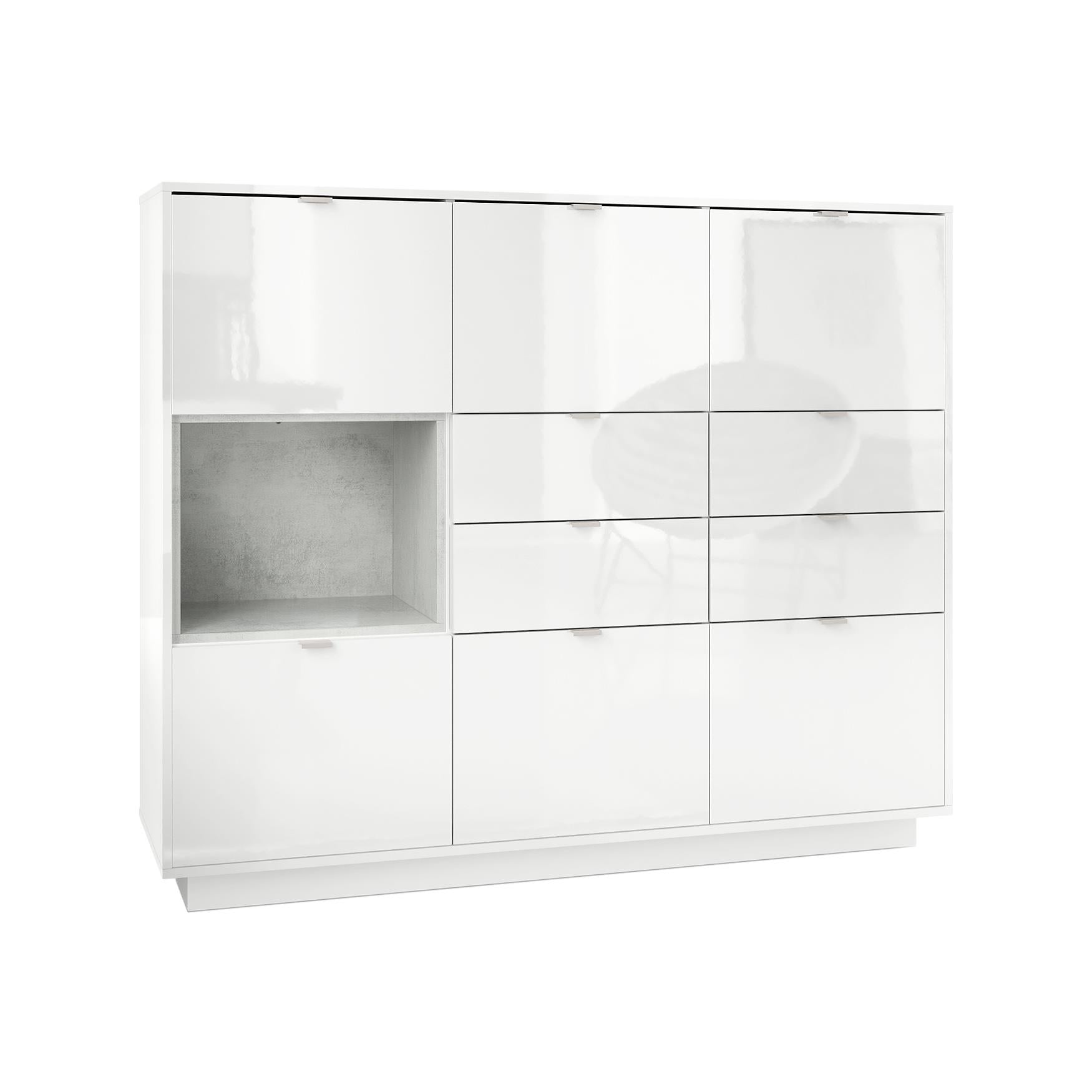 Skagen M2 Highboard Korpus Weiß