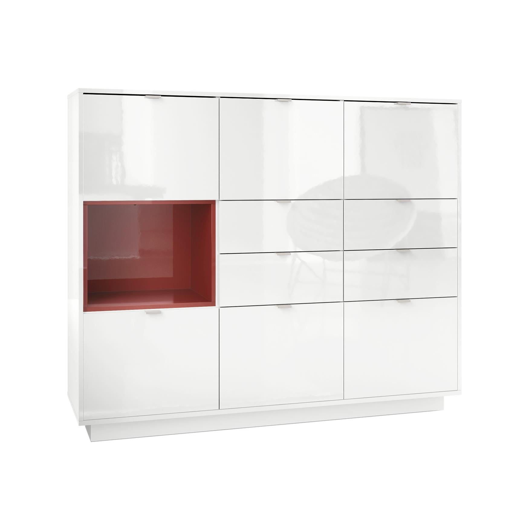 Skagen M2 Highboard Korpus Weiß