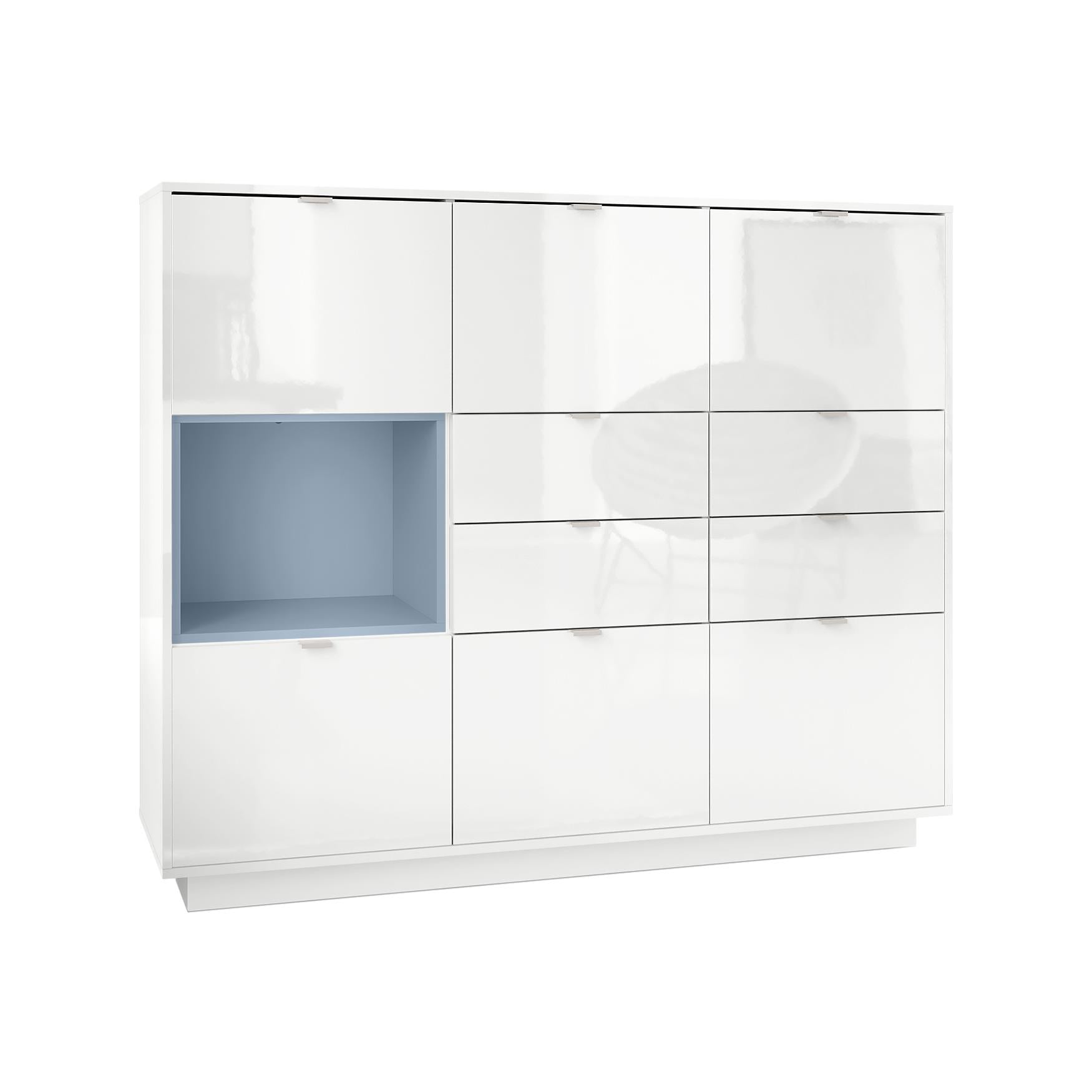 Skagen M2 Highboard Korpus Weiß