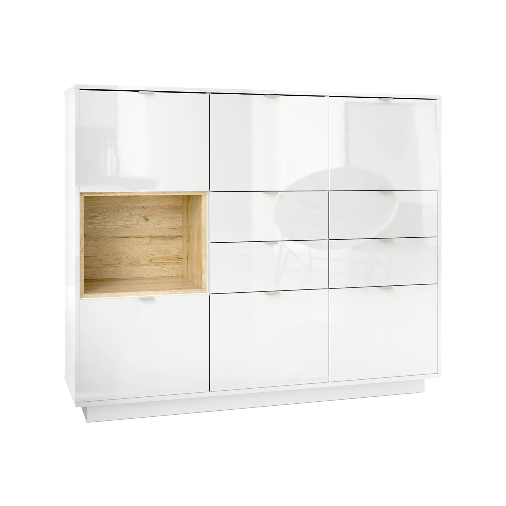 Skagen M2 Highboard Korpus Weiß