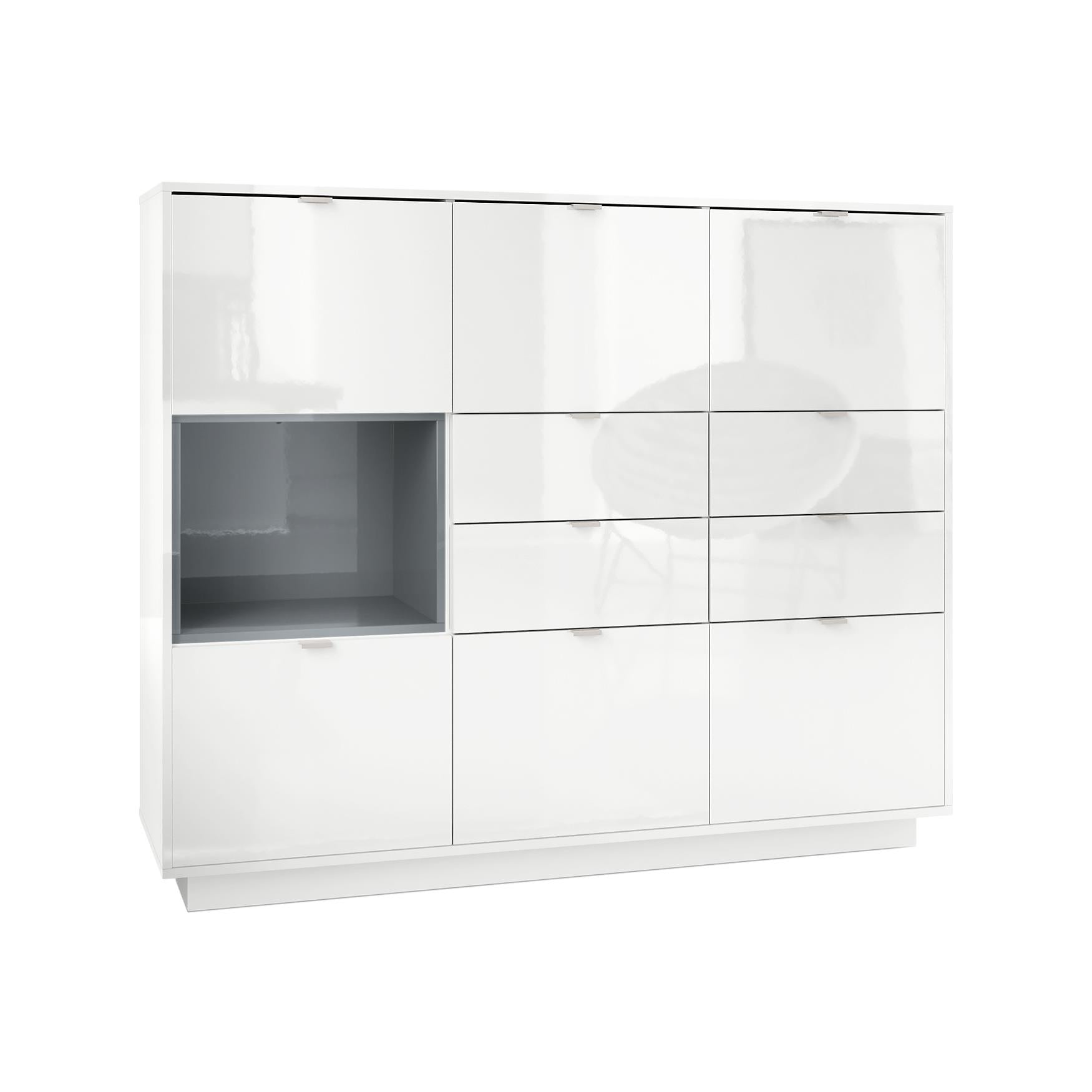 Skagen M2 Highboard Korpus Weiß