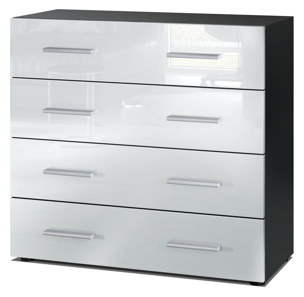 Lugano Kommode M1 Korpus Schwarz